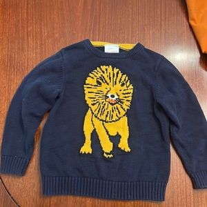 Hanna Andersson  navy sweater size 4 (100cm)